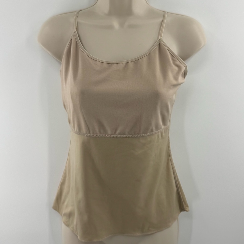 Spanx by Sara Blakely Nude Shaping Camisole Tank Top Size Large